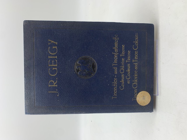 J. R. Geigy S.A. Colorants chlorine rinon et colorants tinone (Cartella con campioni di filo)